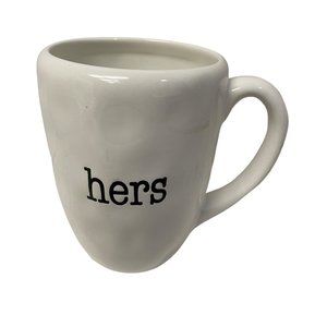 Certified‎ Coffee Mugs Hers White Large Cups Hers mug Mug Cup 5 1/2